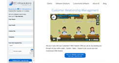 Desktop Screenshot of ecinfosolutions.com